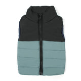 Newborn Boys Sleeveless Parachute Jacket - Grey, Newborn Boys Winterwear, Chase Value, Chase Value