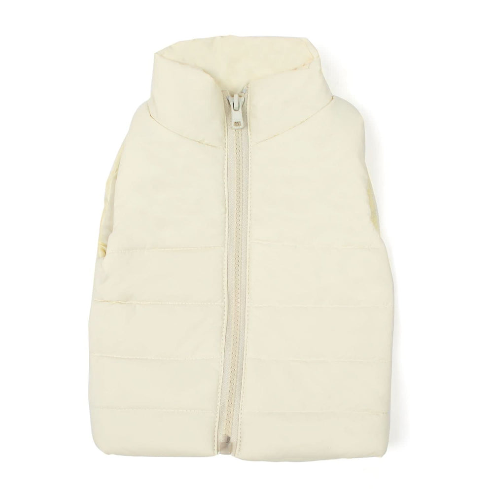 Newborn Boys Sleevesless Parachute Jacket - Lemon, Newborn Boys Winterwear, Chase Value, Chase Value