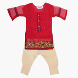 Girls Shalwar Suit - Maroon, Girls Shalwar Kameez, Chase Value, Chase Value