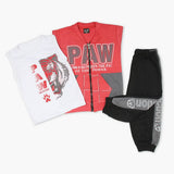 Boys 3Pcs Suit - Pink, Boys Sets & Suits, Chase Value, Chase Value