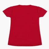 Girls Half Sleeves T-Shirt - Dark Pink, Girls T-Shirts, Chase Value, Chase Value