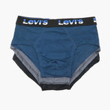 Levi's Cotton Stretch Brief 3 Pack Set Underwear - Multi, Men's Underwear, Levis, Chase Value