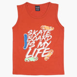 Boys Sando - Rust, Boys T-Shirts, Chase Value, Chase Value