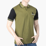 Eminent Men's Half Sleeves Polo T-Shirt - Olive Green, Men's T-Shirts & Polos, Eminent, Chase Value