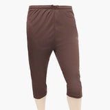 Men's Plain 3Qtr - Dark Brown, Men's Shorts, Chase Value, Chase Value