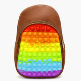 Girls Back Pack - Dark Brown, Kids Bags, Chase Value, Chase Value