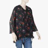 Women's Western Top - Black, Women T-Shirts & Tops, Chase Value, Chase Value