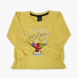 Girls T-Shirt - Yellow, Girls T-Shirts, Chase Value, Chase Value
