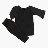 Girls Shalwar Suit - Black, Girls Suits, Chase Value, Chase Value