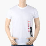 Men's Half Sleeves T-Shirt - White, Men's T-Shirts & Polos, Chase Value, Chase Value