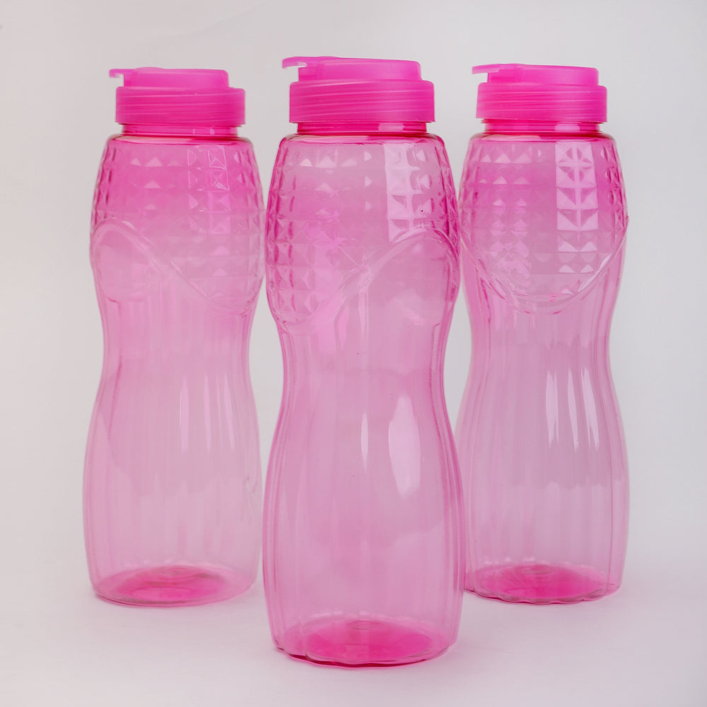 Rio Bottle 3 Pcs Set - Pink, Water Bottle, Chase Value, Chase Value