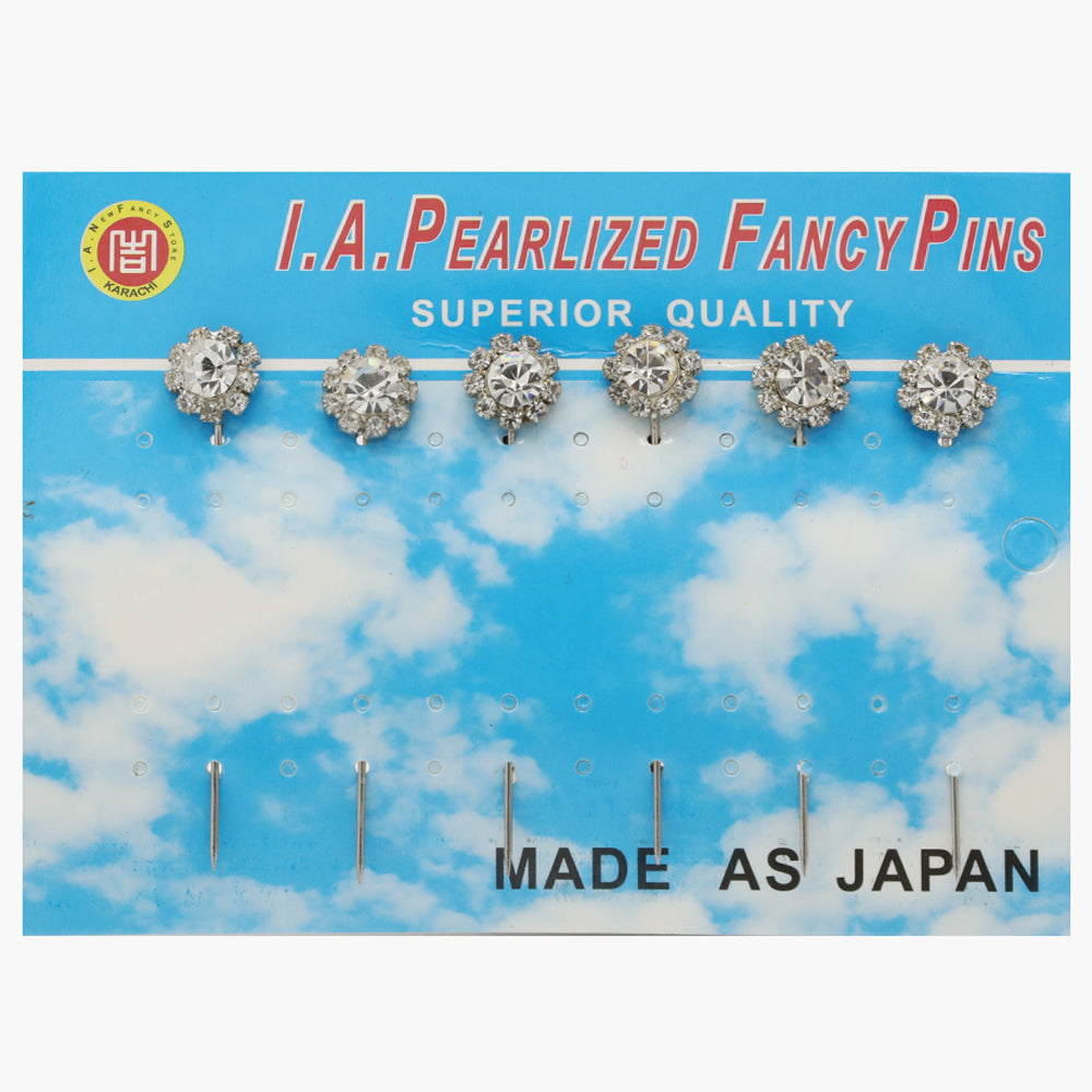 Scarf Pin - Silver, Women Hair & Head Jewellery, Chase Value, Chase Value