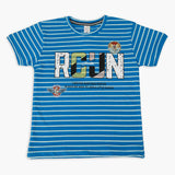Boys Half Sleeves T-Shirt - Blue, Boys T-Shirts, Chase Value, Chase Value