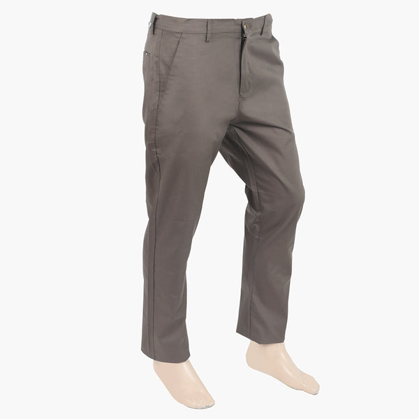 Men's Cotton Causal Pant - Dark Brown