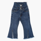 Girls Denim Pant - Blue, Girls Pants & Capri, Chase Value, Chase Value