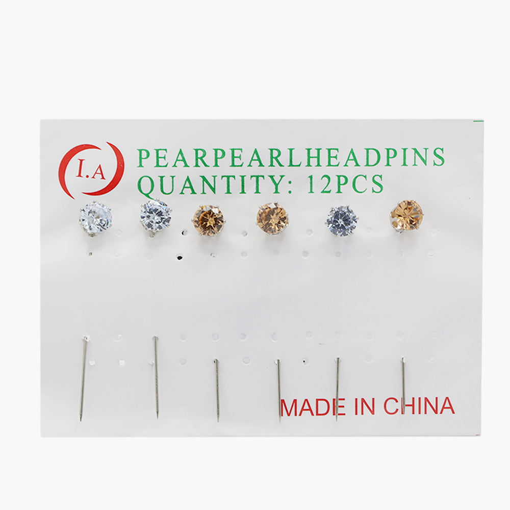 Scarf Pin - Silver, Women Hair & Head Jewellery, Chase Value, Chase Value