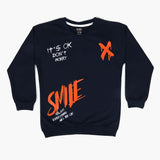 Boys Full Sleeves T-Shirts - Navy Blue, Boys T-Shirts, Chase Value, Chase Value