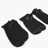 Women's Ankle Socks Pack Of 3 - Multi Color, Women Socks Stocking & Gloves, Chase Value, Chase Value