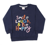 Girls Full Sleeves Sweat Shirt - Navy Blue, Girls Hoodies & Sweat Shirts, Chase Value, Chase Value