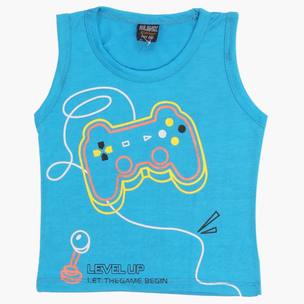 Boys Sando - Blue, Boys T-Shirts, Chase Value, Chase Value