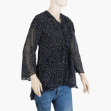 Women's Western Top - Navy Blue, Women T-Shirts & Tops, Chase Value, Chase Value