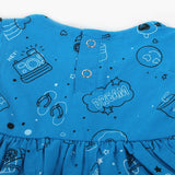Newborn Girls Frock - Blue, Newborn Girls Frocks, Chase Value, Chase Value