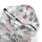 Girls Full Sleeves 3pcs Suit - Pink, Girls Suits, Chase Value, Chase Value