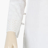 Women's Plain Shalwar Suit - White, Women Shalwar Suits, Chase Value, Chase Value