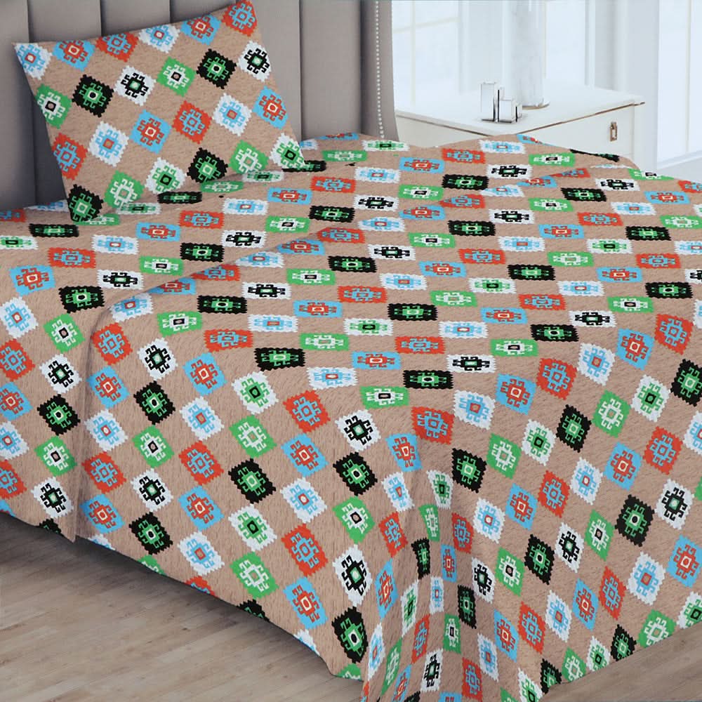 Single Bed Sheet Set - B3, Single Size Bed Sheet, Chase Value, Chase Value