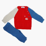 Newborn Boys Sweater Suit - Red, Newborn Boys Winterwear, Chase Value, Chase Value