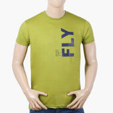 Men's Half Sleeves T-Shirt - Green, Men's T-Shirts & Polos, Chase Value, Chase Value