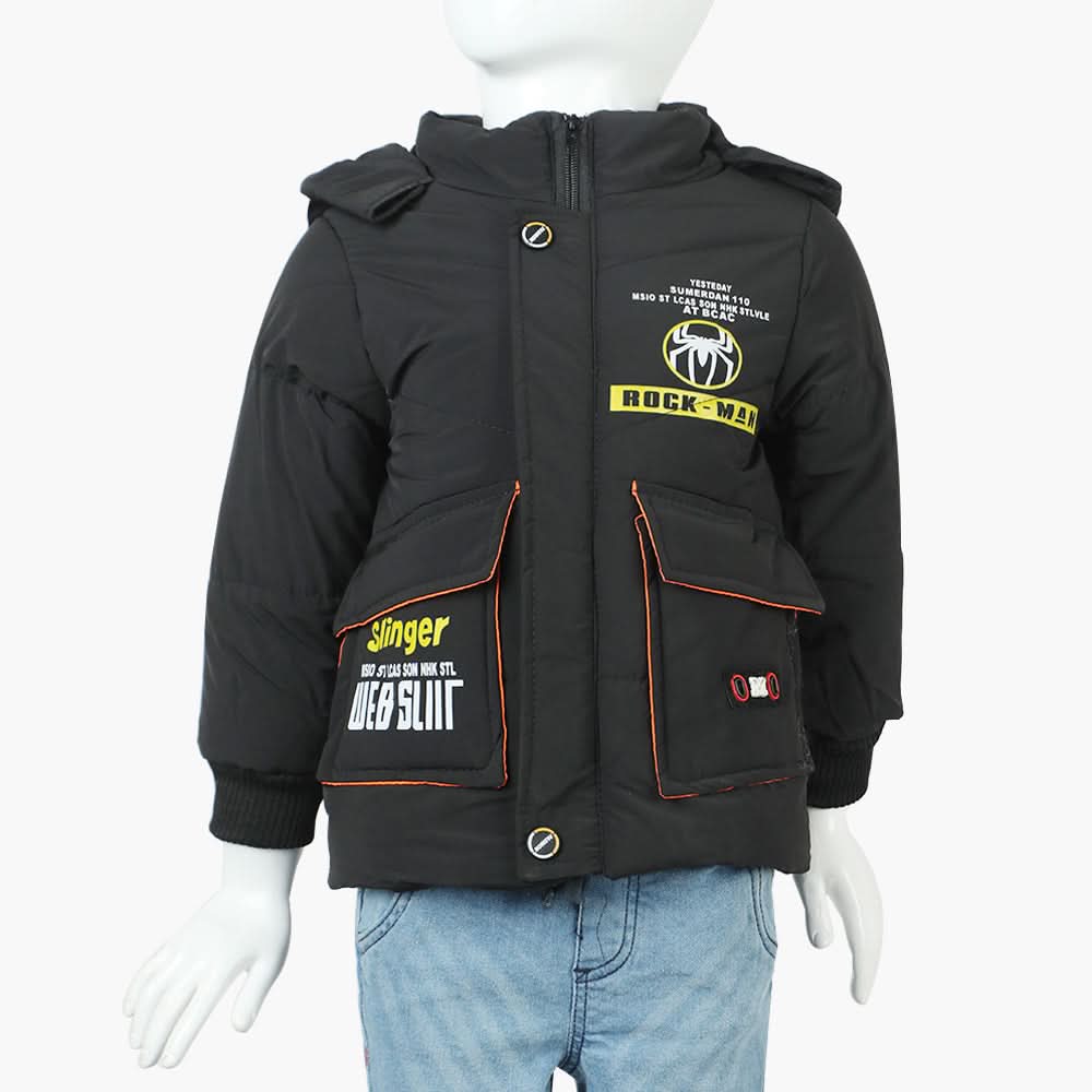 Boys Jacket - Black, Boys Jackets & Blazers, Chase Value, Chase Value