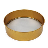 Stainless Steel Flour Strainer - Golden, Strainer, Chase Value, Chase Value
