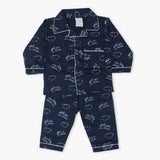 Newborn Boys Night Suit - Navy Blue, Newborn Boys Sets & Suits, Chase Value, Chase Value
