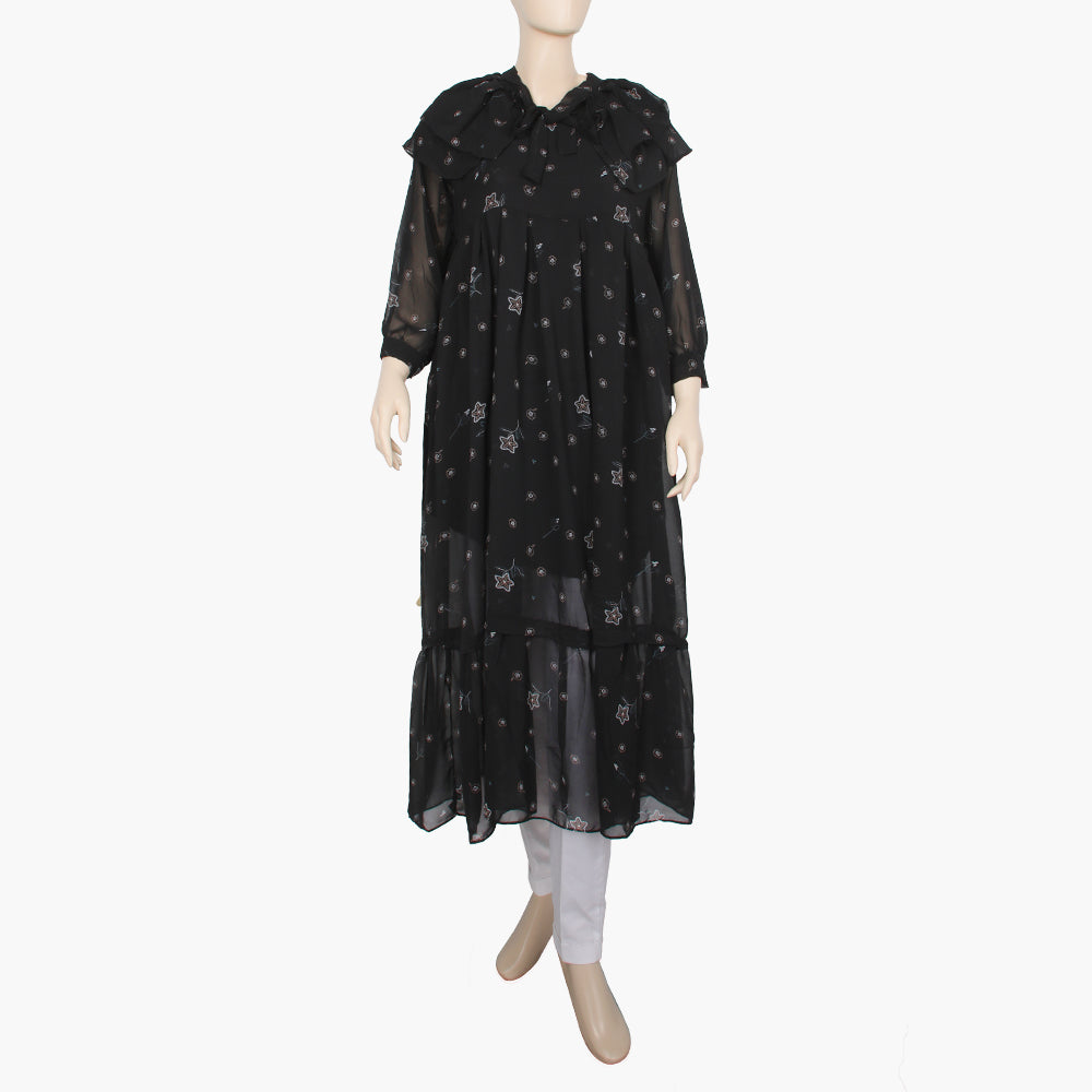 Women's Long Maxi - Black, Women T-Shirts & Tops, Chase Value, Chase Value