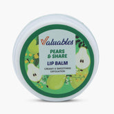 Valuables Pear & Share Smoothing Exfoliation Lip Balm - 10g, Creams & Lotions, Chase Value, Chase Value
