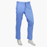 Men's Cotton Pant - Sky Blue, Men's Formal Pants, Chase Value, Chase Value