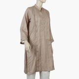 Women's Stitched Kurti - Brown, Women Ready Kurtis, Chase Value, Chase Value