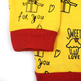 Girls Full Sleeves Hoodie T-Shirt - Yellow, Girls Hoodies & Sweat Shirts, Chase Value, Chase Value