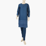 Women's Plain Shalwar Suit - Dark Blue, Women Shalwar Suits, Chase Value, Chase Value