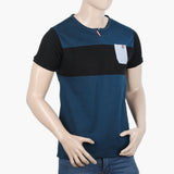 Men's Half Sleeves T-Shirt - Steel Green, Men's T-Shirts & Polos, Chase Value, Chase Value