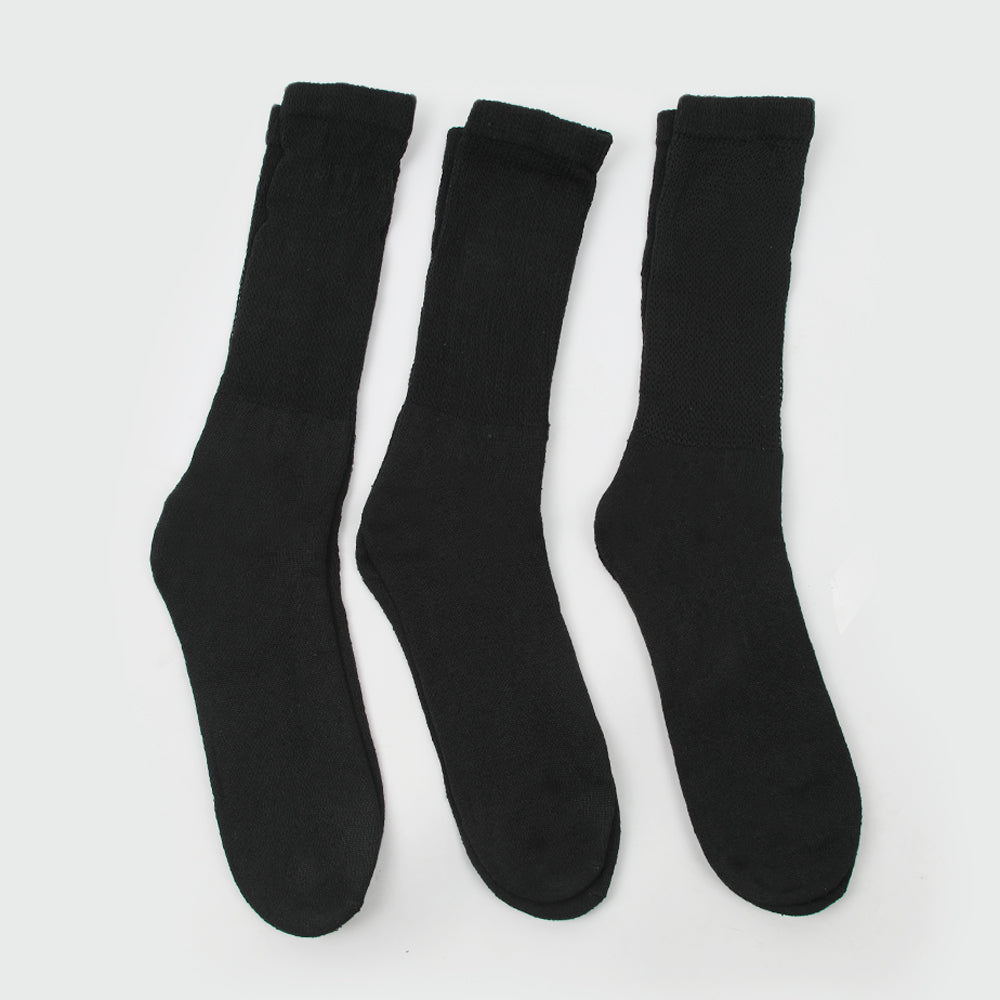 Men’s Sports Socks - Black, Men's Socks, Chase Value, Chase Value