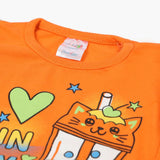 Newborn Girls Suit - Orange, Newborn Girls Sets & Suits, Chase Value, Chase Value