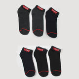 Men's Ankle Socks 6Pcs - Levi'S, Men's Socks, Chase Value, Chase Value
