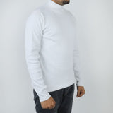 Men's High Neck - White, Men's Sweater & Sweat Shirts, Chase Value, Chase Value