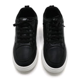 Men's Lace-Up Comfortable Lightweight Sneakers - Black, Men's Casual Shoes, Chase Value, Chase Value