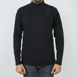 Men's High Neck - Black, Men's Sweater & Sweat Shirts, Chase Value, Chase Value