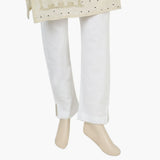 Women's Woven Trouser - White, Women Pants & Tights, Chase Value, Chase Value