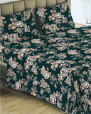 Valuables Crystal Collection Double Bedsheet 90x96- 3 Pcs