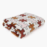 Single Bed Embossed Flannel Blanket - Multi, Blanket, Chase Value, Chase Value